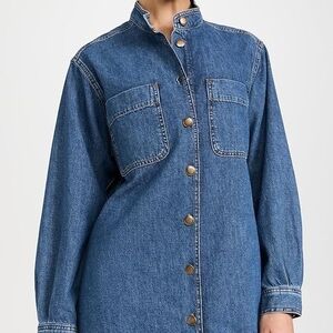 Frame Denim Dark Blue A-Line Dress